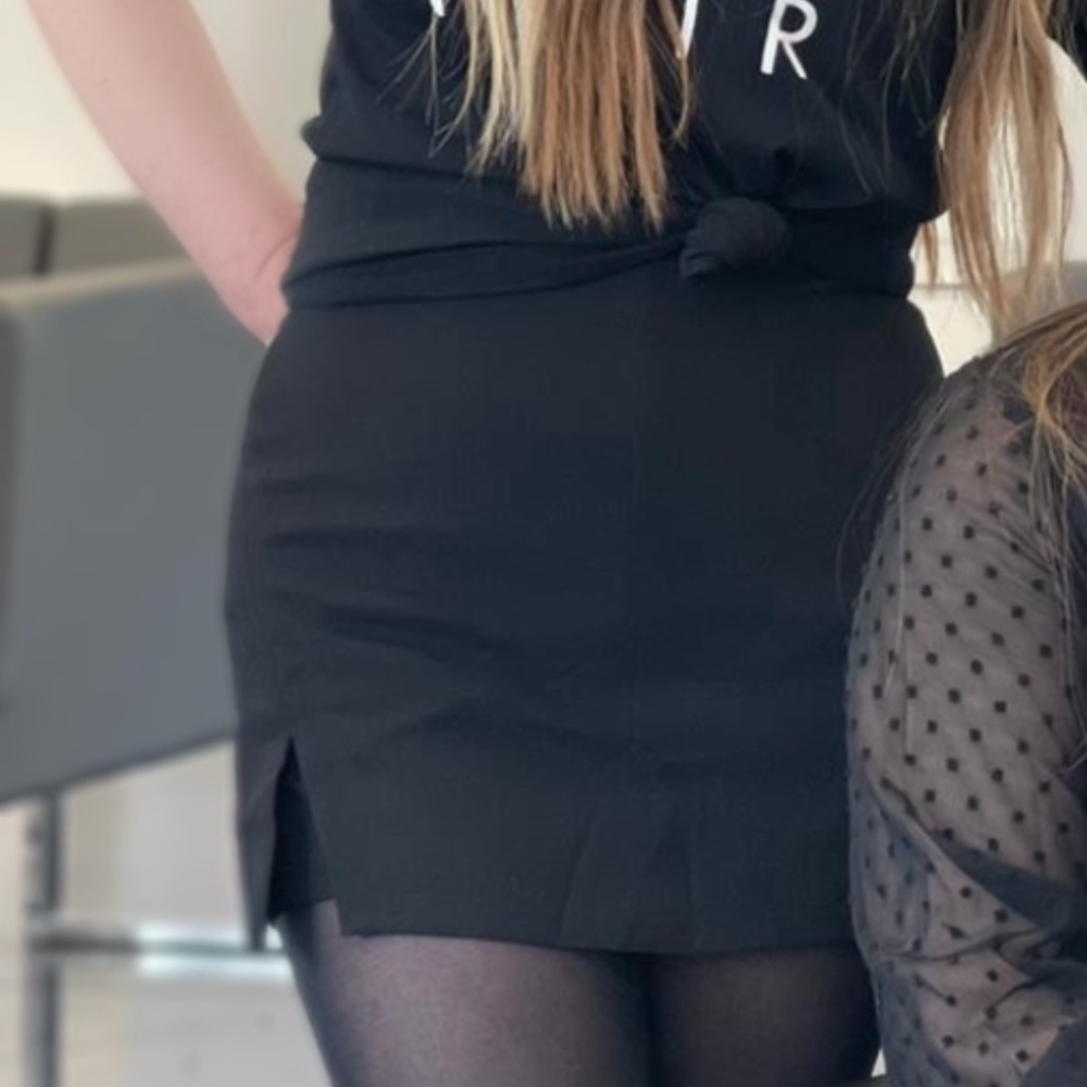 Black Mini Skort